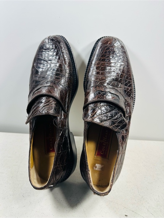 Cole Haan Men’s Brown Alligator Loafer Shoes Size 9 main image 6